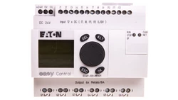 Sterownik easyControl 12we/6wy (przekaźników) 24V DC klawiatura wyświetlacz LCD EC4P-222-MRXD1 106401