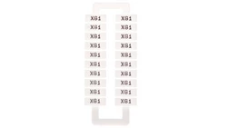 Oznacznik do złączek EURO 2,5-70mm2 /XG1/ 43192 /1 blister=20 szt/