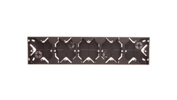 IMPRESJA Puszka natynkowa pięciokrotna antracyt PNP-5Y/50