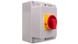 Rozłącznik izolacyjny 3P 80A z pokrętłem żółto-czerwonym RSI-3080\OB4ZC