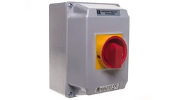 Rozłącznik izolacyjny 3P 63A z pokrętłem żółto-czerwonym RSI-3063OB4ZC