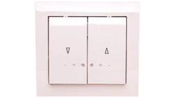 KIER Łącznik żaluzjowy z podświetleniem beżowy ŁP-7WS/01