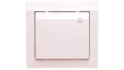 KIER Przycisk /dzwonek/ beżowy ŁP-6W/01