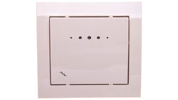 KIER Łącznik schodowy z podświetleniem beżowy ŁP-3WS/01