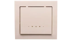 KIER Łącznik pojedynczy z podświetleniem beżowy ŁP-1WS/01