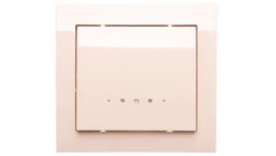 KIER Łącznik kontrolny z podświetleniem beżowy ŁP-12WS/01