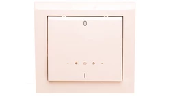 KIER Łącznik podwójny z podświetleniem beżowy ŁP-11WS/01