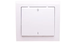 KIER Łącznik podwójny biały ŁP-11W/00