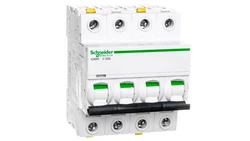 Wyłącznik nadprądowy 4P C 32A 10kA AC iC60H-C32-4 A9F07432