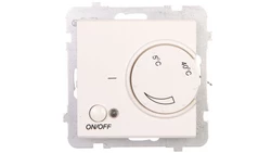 SONATA Regulator temperatury /czujnik napowietrzny/ ecru RTP-1RN/m/27