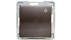 IMPRESJA Przycisk /światło/ antracyt ŁP-5Y/m/50