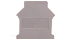 Pokrywa końcowa 42,5x1,5x54mm szara D-UK 16 3006027 /50szt./