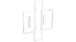 Uchwyt oznaczników kablowych 23x4mm na kabel \10mmAB-KTL 23 1013957 /200szt./