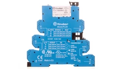 Przekaźnikowy moduł sprzęgający 6,2mm MasterPLUS 1P 6A 24VAC/DC styki AgNi zaciski sprężynowe 39.61.0.024.0060