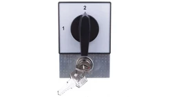 Łącznik krzywkowy 1-2 1P 16A do wbudowania /+zamek/ 4G16-54-U S5