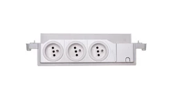 Przepust kablowy z potrójnym gniazdem zasilajacym Volta VZ00UPF