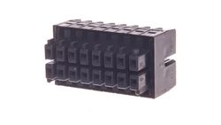 Gniazdo MCS-MINI Classic 16-biegunowe czarne raster 3,5 mm 713-1108 /25szt./