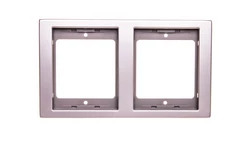 Berker K.5 Ramka podwójna pionowa stal szlachetna nierdzewna 13237004