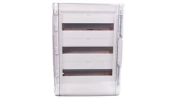 Rozdzielnica modułowa XL3 125 3x18 natynkowa IK09 IP40 /drzwi transparentne/ 401658