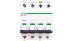 Wyłącznik nadprądowy 4P C 2A 6kA AC iC60N-C2-4 A9F04402
