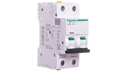 Wyłącznik nadprądowy 2P D 4A 6kA AC iC60N-D4-2 A9F05204