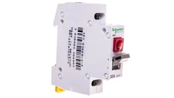 Rozłącznik modułowy 32A 2P iSW z czerwoną lampką A9S61232