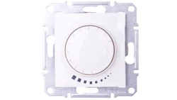 Sedna Ściemniacz przyciskowo-obrotowy 60-500VA kremowy SDN2200523