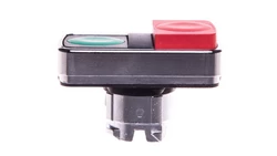 Napęd przycisku podwójny zielony/czerwony /O-I/ bez podświetlenia z samopowrotem ZB4BL7340