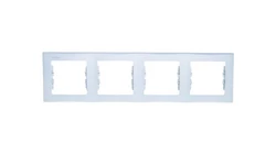 Sedna Ramka poczwórna pozioma szara SDN5800733