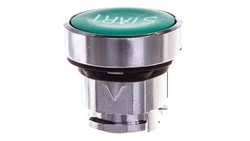 Napęd przycisku zielony /START/ bez podświetlenia z samopowrotem ZB4BA333