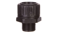Dławnica do węża osłonowego M16 IP65 SILVYN HG-M 16x1,5 czarna 55501610 /100 szt./