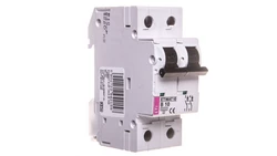 Wyłącznik nadprądowy 2P B 10A 10kA AC ETIMAT10 002123714