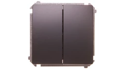 Simon Basic Łącznik świecznikowy grafit matowy BMW5.01/28