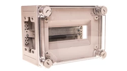 Rozdzielnica modułowa 1x9 pion natynkowa 125mm IP65 AV/I23-125 036089