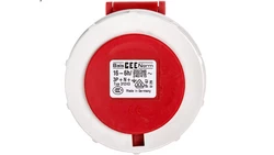 Gniazdo przenośne 16A 5P 400V 6h IP67 QUICK-CONNECT TE Plus z zintegrowanym zadławieniem MULTI-GRIP 31243