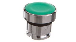 Główka przycisku kryta ziel. O22 push-push bez ozn. ZB4BH03