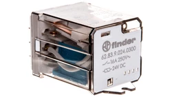 Przekaźnik miniaturowy 3Z 16A 24V DC na panel Faston 250 62.83.9.024.0300