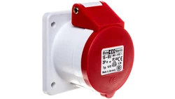 Gniazdo tablicowe 16A 4P 400V 6h IP44 proste 1315