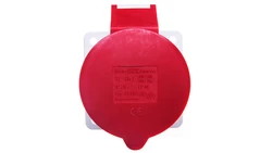 Gniazdo tablicowe 32A 5P 400V 6h IP44 proste Quick-Connect 132002