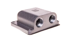 Dławnica kablowa kątowa podwójna 2xM20 IP55 bez uszczelnienia SKINDICHT SE-M 220/320 2x20x1,5 bez E+D 52108041