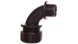 Dławnica kątowa do węża osłonowego M20 IP65 SILVYN MPC 90stopni M20x1,5/2 czarna 55502482 /10szt./