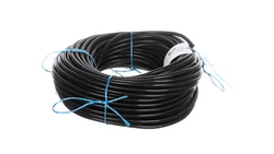 Wąż poliamidowy z sinusoidalnym nacięciem SILVYN RILL PA6 SINUS 6,7x10 czarny 61806550 /50m/