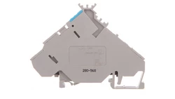 Złączka zasilająca do elementów wykonawczych 2,5mm2 szara 280-568 /20szt./