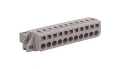 Wtyk MCS-MIDI Classic 11-biegunowy szary raster 5mm 231-611/019-000 /25szt./