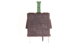 Blok zestyków pojedynczy 1Z do obudów drukowanych ZBE701