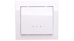 KIER Łącznik pojedynczy z podświetleniem biały ŁP-1WS/00