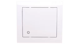 KIER Przycisk /światło/ biały ŁP-5W/00