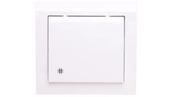 KIER Łącznik krzyżowy biały ŁP-4W/00