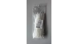 Opaska kablowa 160x4,8 biała ITAline ITA048160W /100szt./