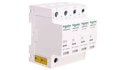 Ogranicznik przepięć Typ T2 3P+N 65kA ze stykiem pomocniczym iPRD-65r-65kA-350V-3PN A9L65601